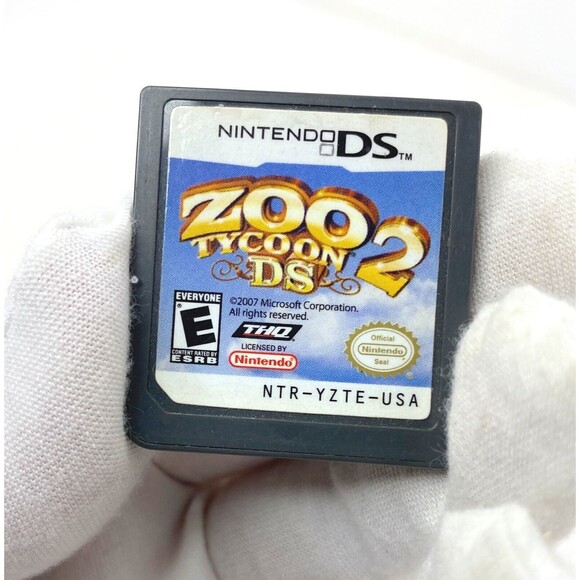 Zoo Tycoon 2 DS (Nintendo DS, 2007 Cartridge Only NO CASE OR MANUAL - Picture 1 of 7